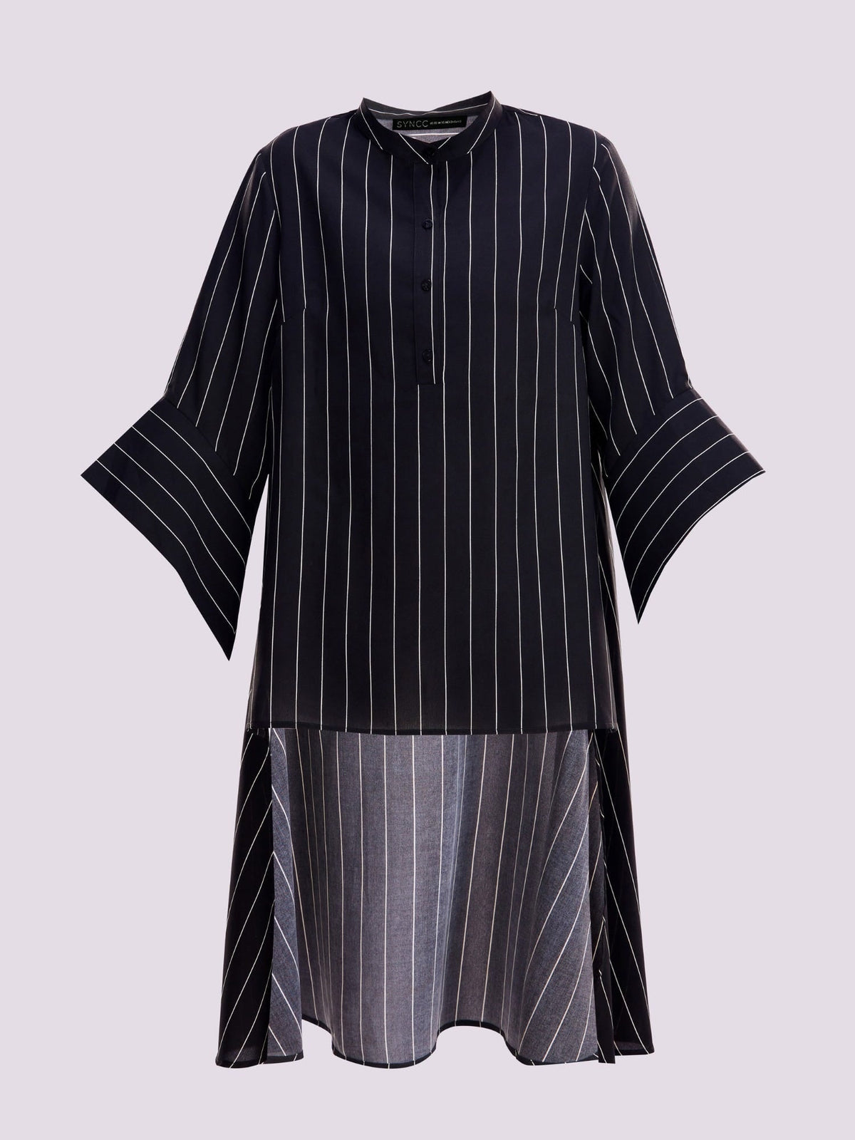 MULTICOLOR HIGH-LOW TUNIC-B