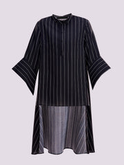 MULTICOLOR HIGH-LOW TUNIC-B