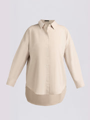 BEIGE SHORT SHIRT