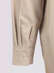 BEIGE SHORT SHIRT