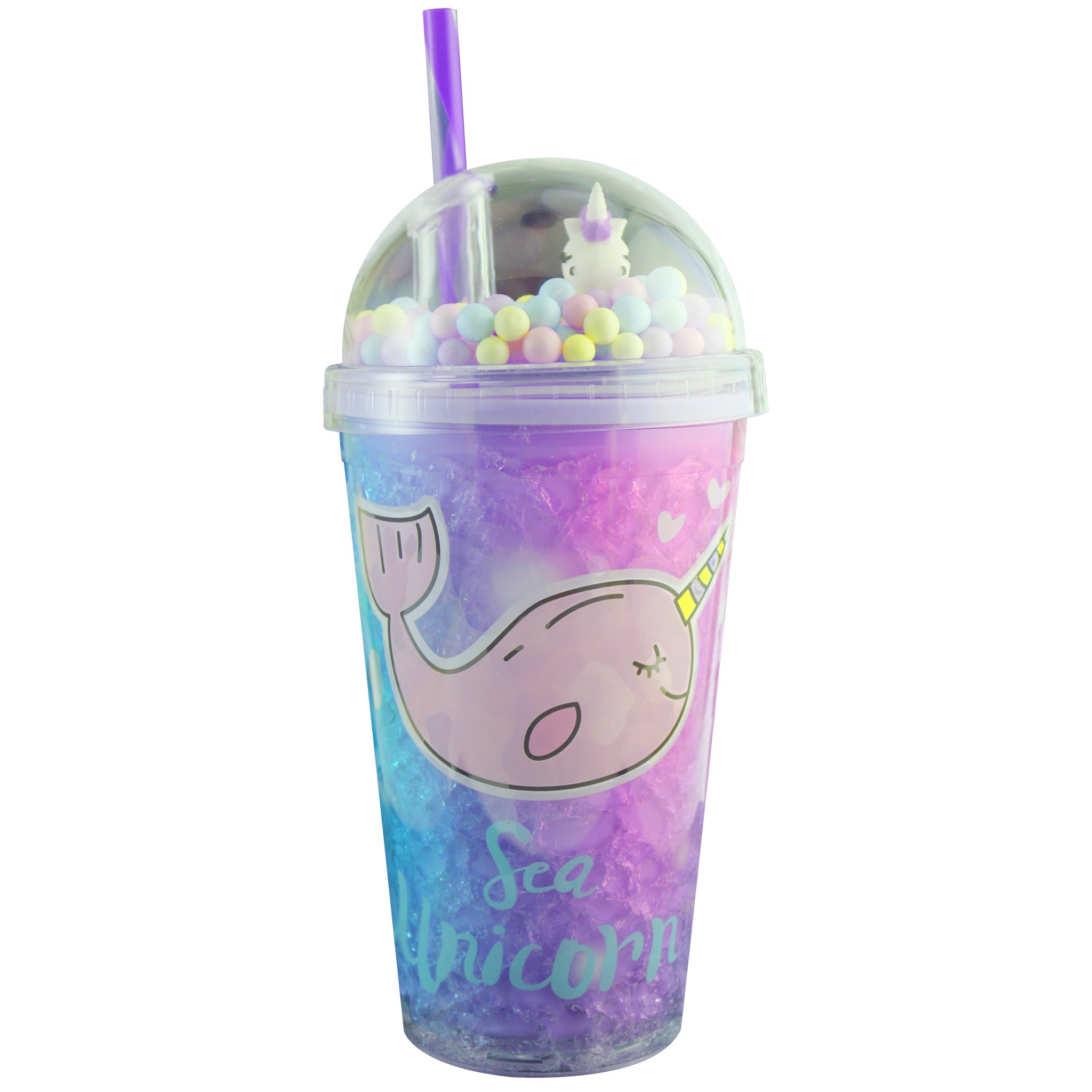 Unicorn Multi-Color Sipper