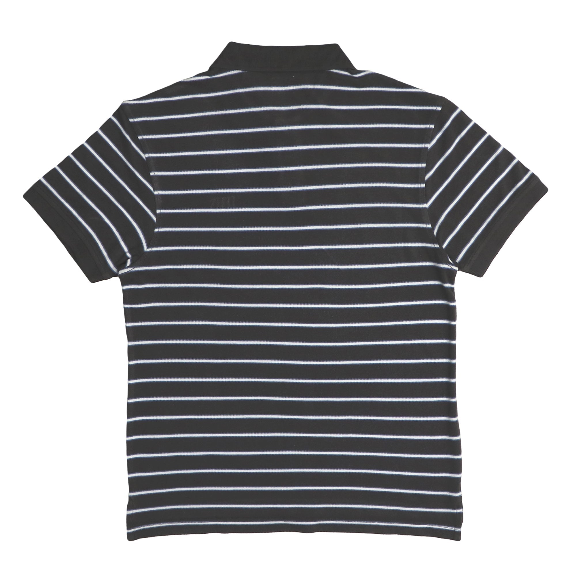 POLO (MEN) - GREY WITH WHITE LINES