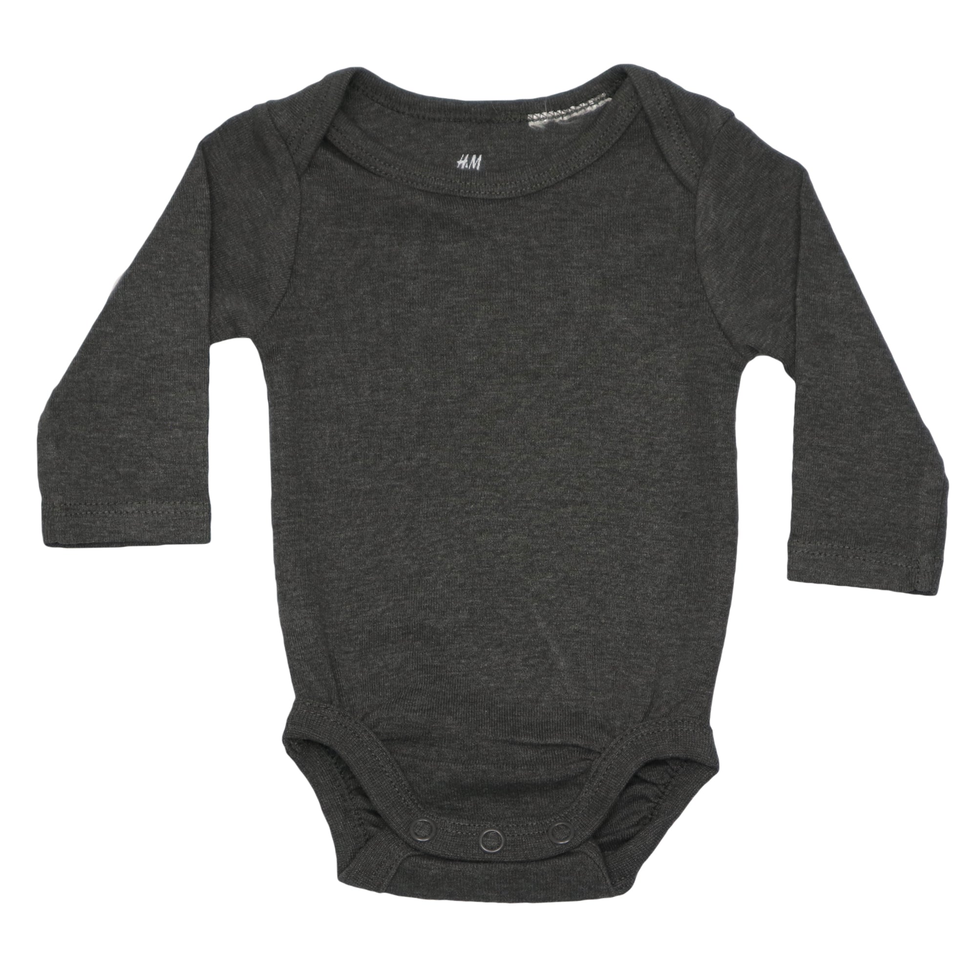 BABY ROMPER - DARK GREY