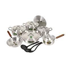 Royal Metal Finish 15 Piece Family Set