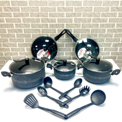 Non-Stick 16 Piece Cooking Set