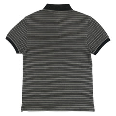 POLO MEN - LIGHT & MID GREY STRIPES