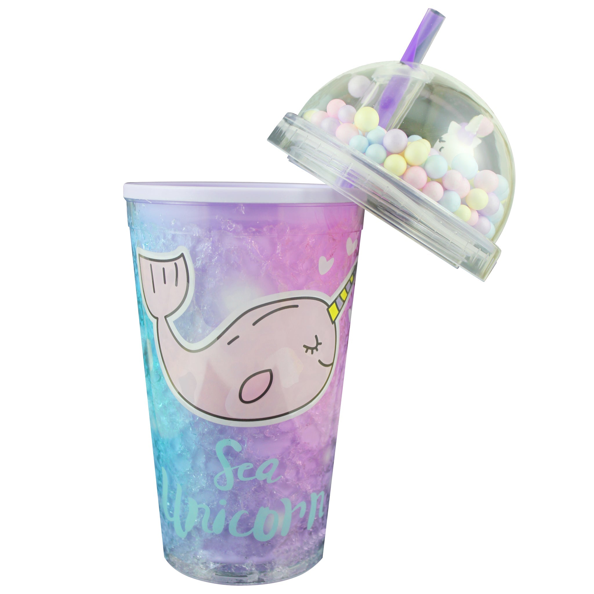 Unicorn Multi-Color Sipper