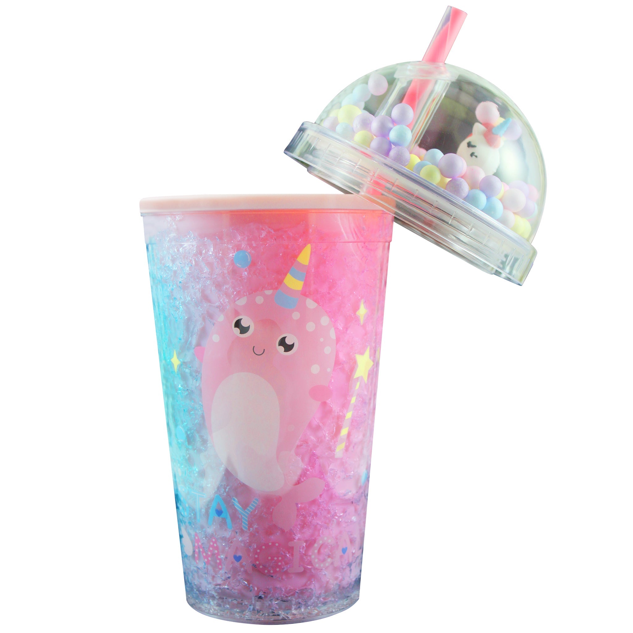 Unicorn Multi-Color Sipper