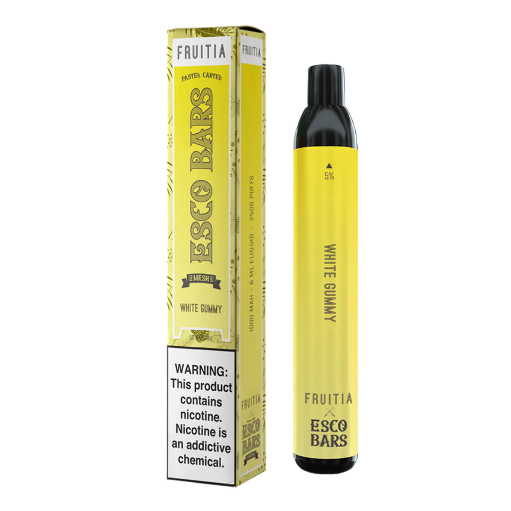 Fruitia Esco Bar White Gummy Disposable Vape
