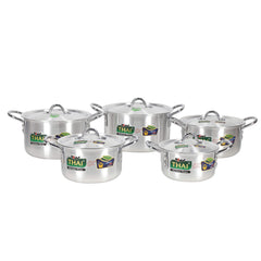 Royal Metal Finish 10 Piece Set