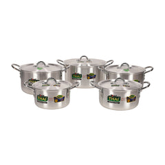 Royal Metal Finish 10 Piece Super Set