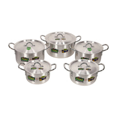 Royal Metal Finish 10 Piece Super Set