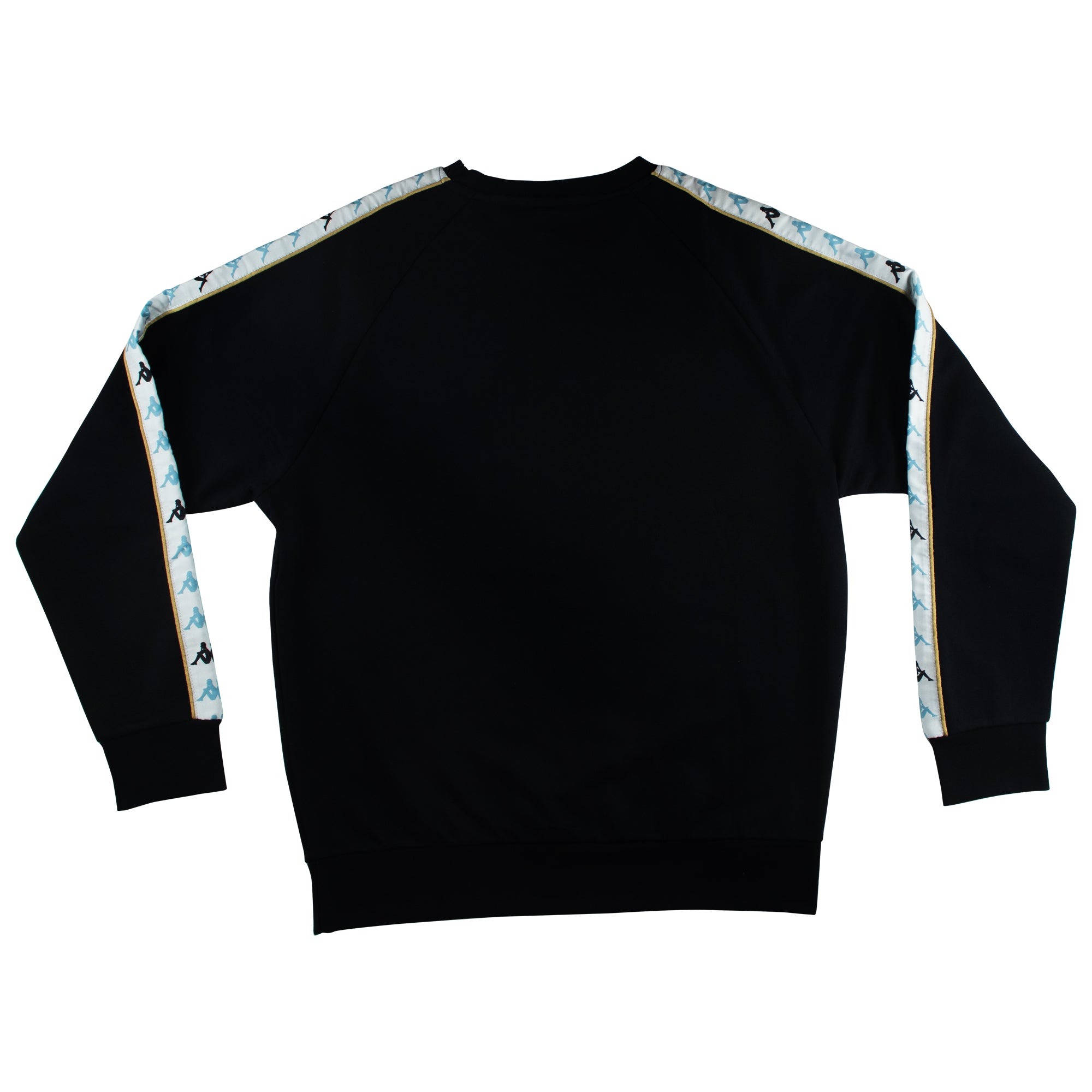 BLACK TRACKSUIT - SWEATSHIRT - LABELED LOGO