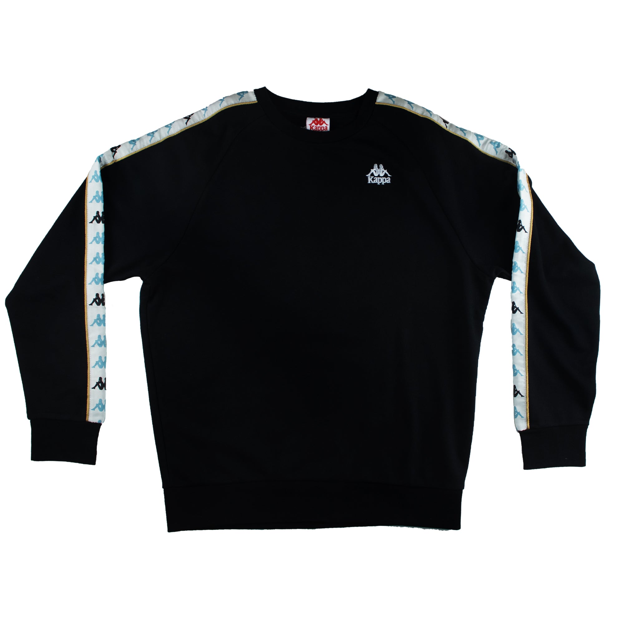 BLACK TRACKSUIT - SWEATSHIRT - LABELED LOGO