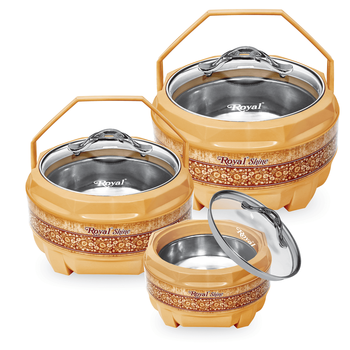 Shine Hotpot, 3 Piece, Small, Medium, Large