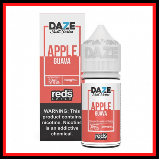 7 daze reds apple guava salt