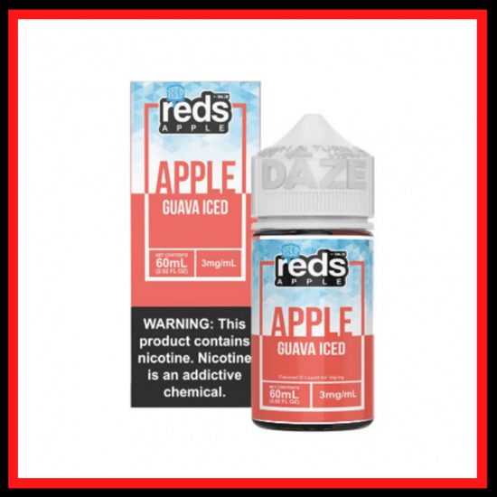 7 DAZE  REDS APPLE GUAVA ICED E-LIQUID