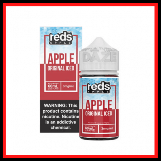 7 DAZE REDS APPLE ORIGINAL ICED E-LIQUID