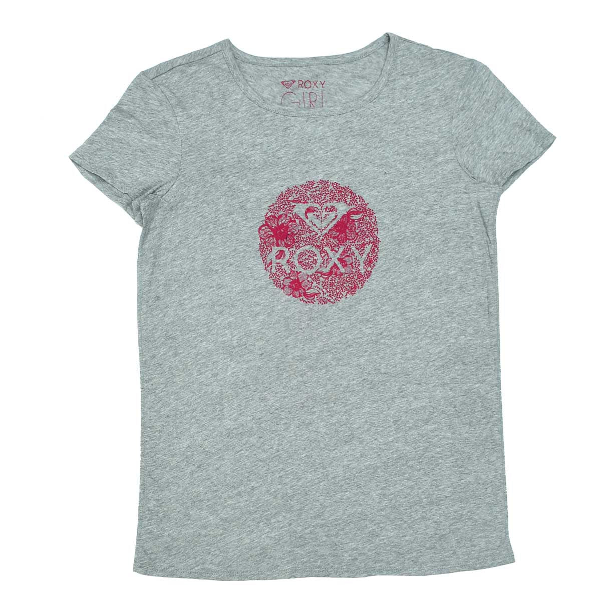 ROUND NECK - GREY WITH PRINT