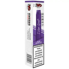 IVG BAR MAX ALOE GRAPE ICE DISPOSABLE VAPE