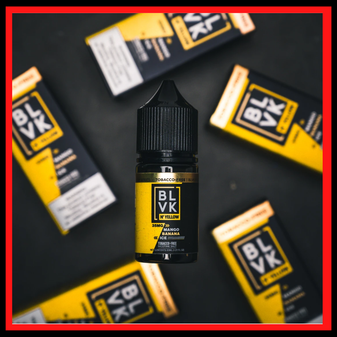  MANGO BANANA ICE BY BLVK N'YELLOW SALT  E-LIQUID