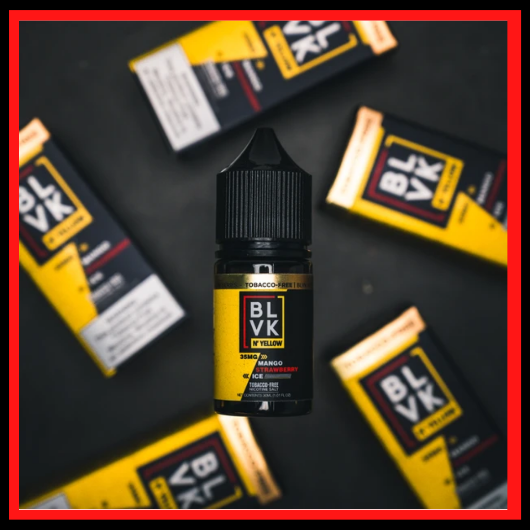  MANGO STRAWBERRY BY BLVK N'YELLOW SALT  ICE E-LIQUID