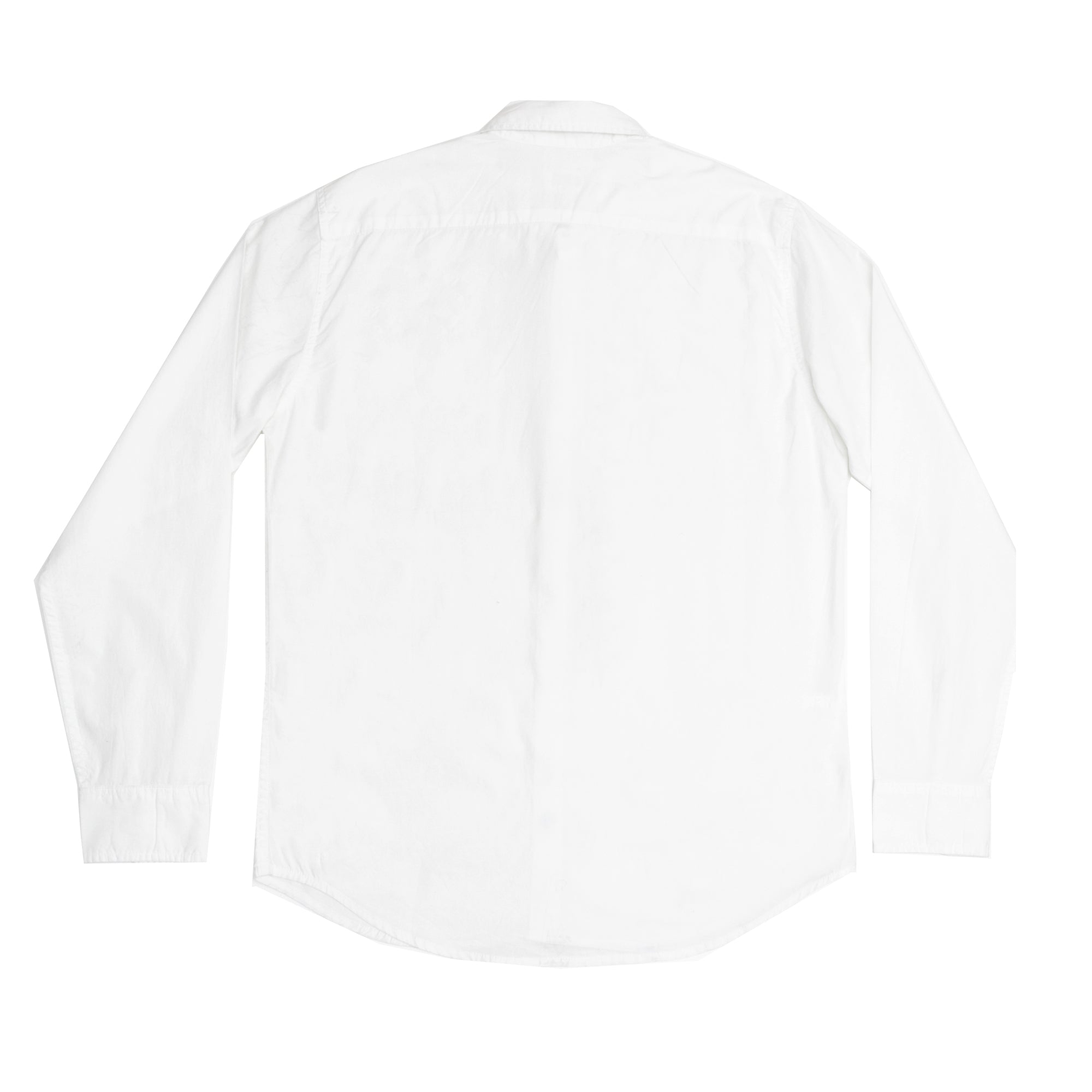 CASUAL SHIRT - WHITE WITH FRONT POCKET