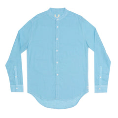 CASUAL SHIRT - MID TEAL BLUE