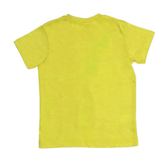 BOYS T- SHIRT MISTER-YELLOW