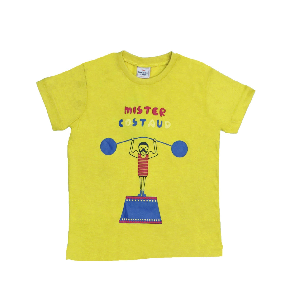 BOYS T- SHIRT MISTER-YELLOW