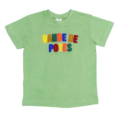 BOYS T- SHIRT POTES-SHEEN GREEN