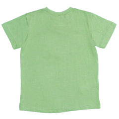 BOYS T- SHIRT POTES-SHEEN GREEN