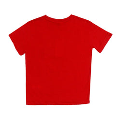 BOYS T- SHIRT BEAR-RED