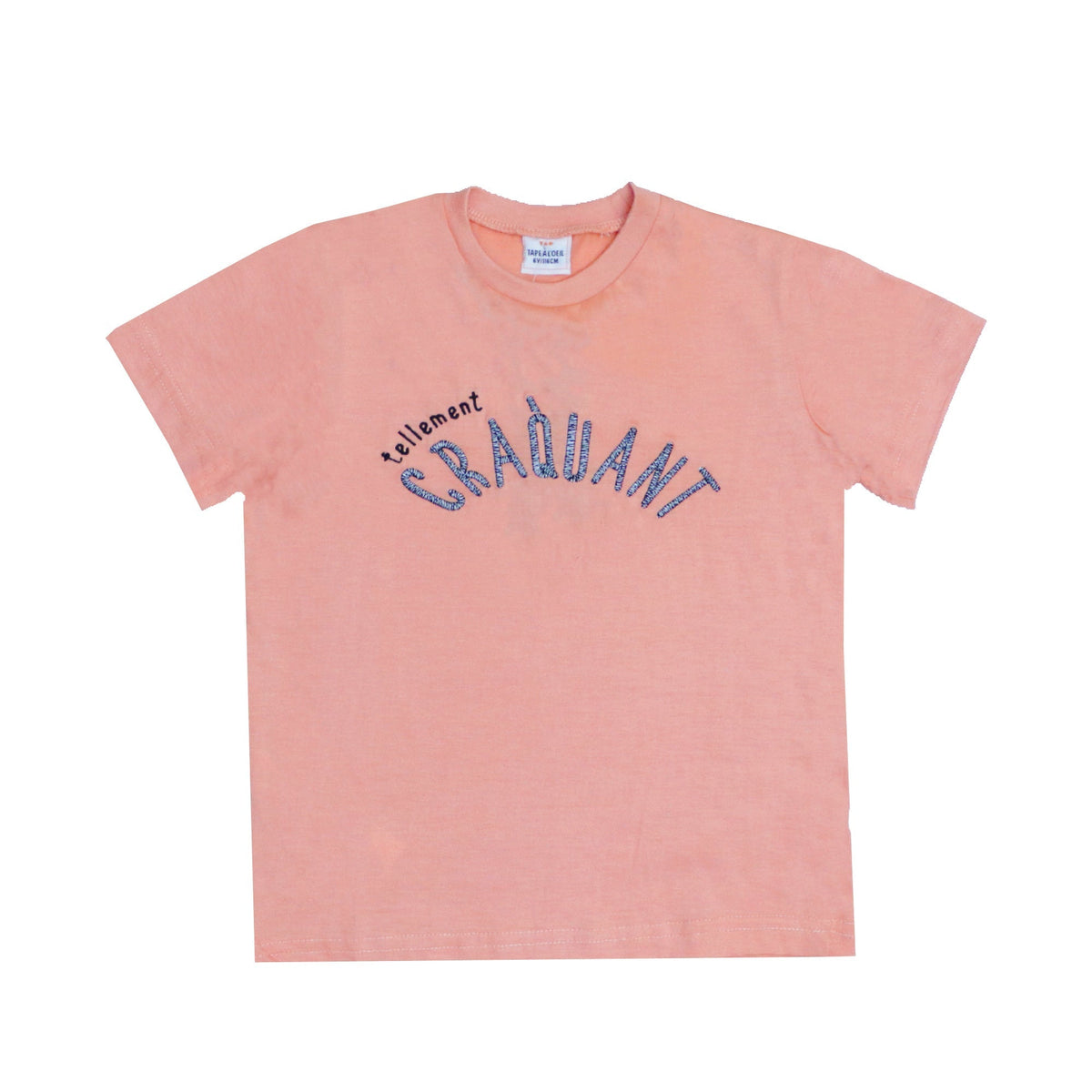 BOYS T- SHIRT TELLEMENT-PEACH