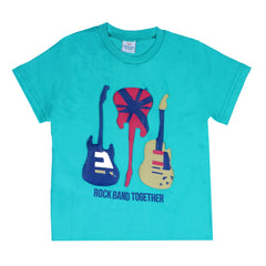 BOYS T- SHIRT ROCKSTAR-GREEN