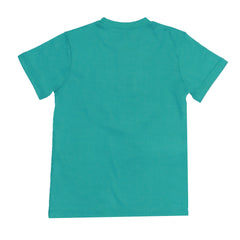 BOYS T- SKATEPARK- SEA GREEN