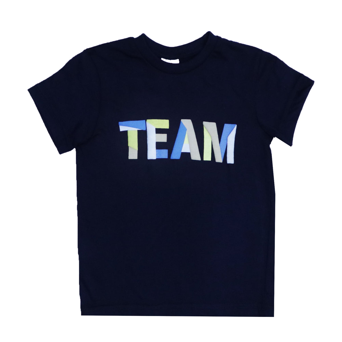 BOYS T- SHIRT TEAM-DARK BLUE