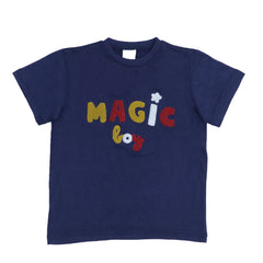 BOYS T- SHIRT MAGIC -DEEP BLUE