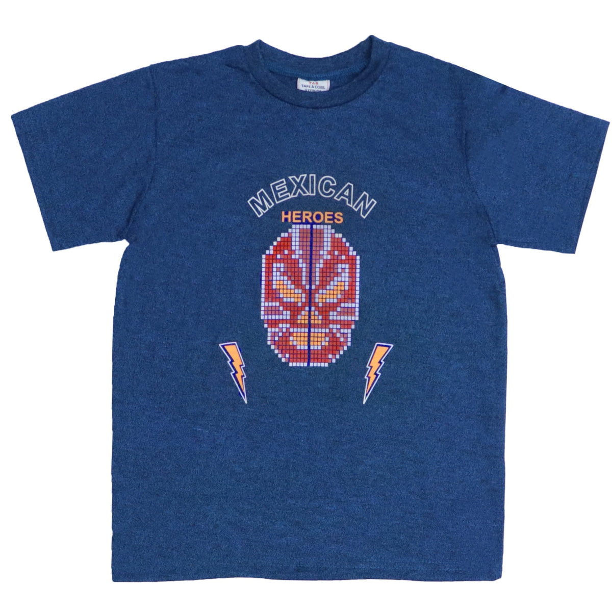 BOYS T- SHIRT HEROES-BLUE