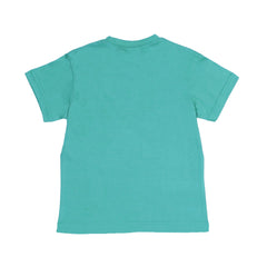 BOYS T- SHIRT SUMMER-DULL GREEN