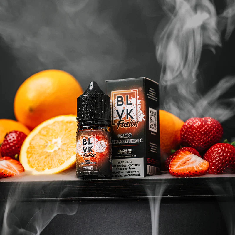 BLVK FUSION CITRUS STRAWBERRY ICE