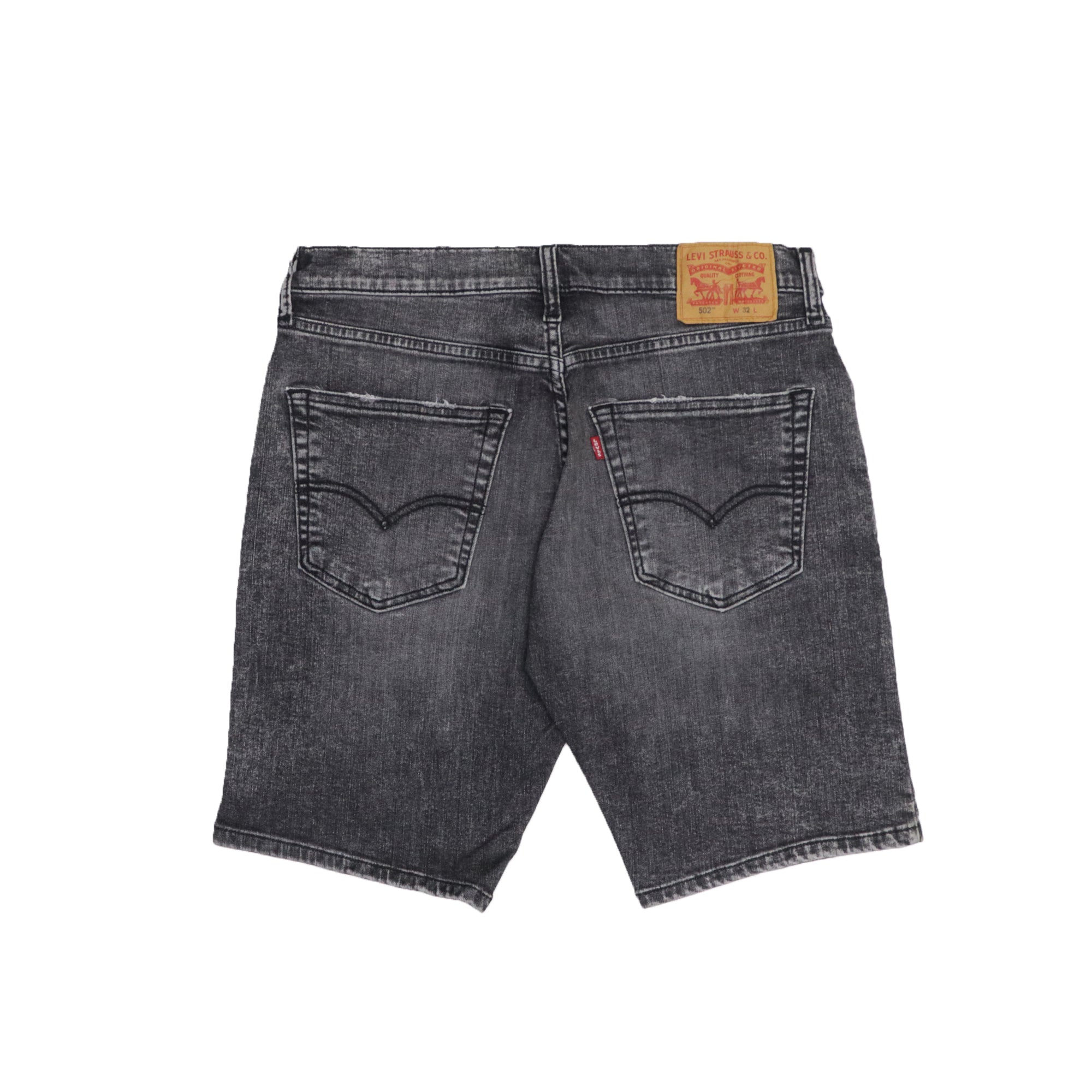 DENIM SHORTS (MEN)  HEATHER GREY