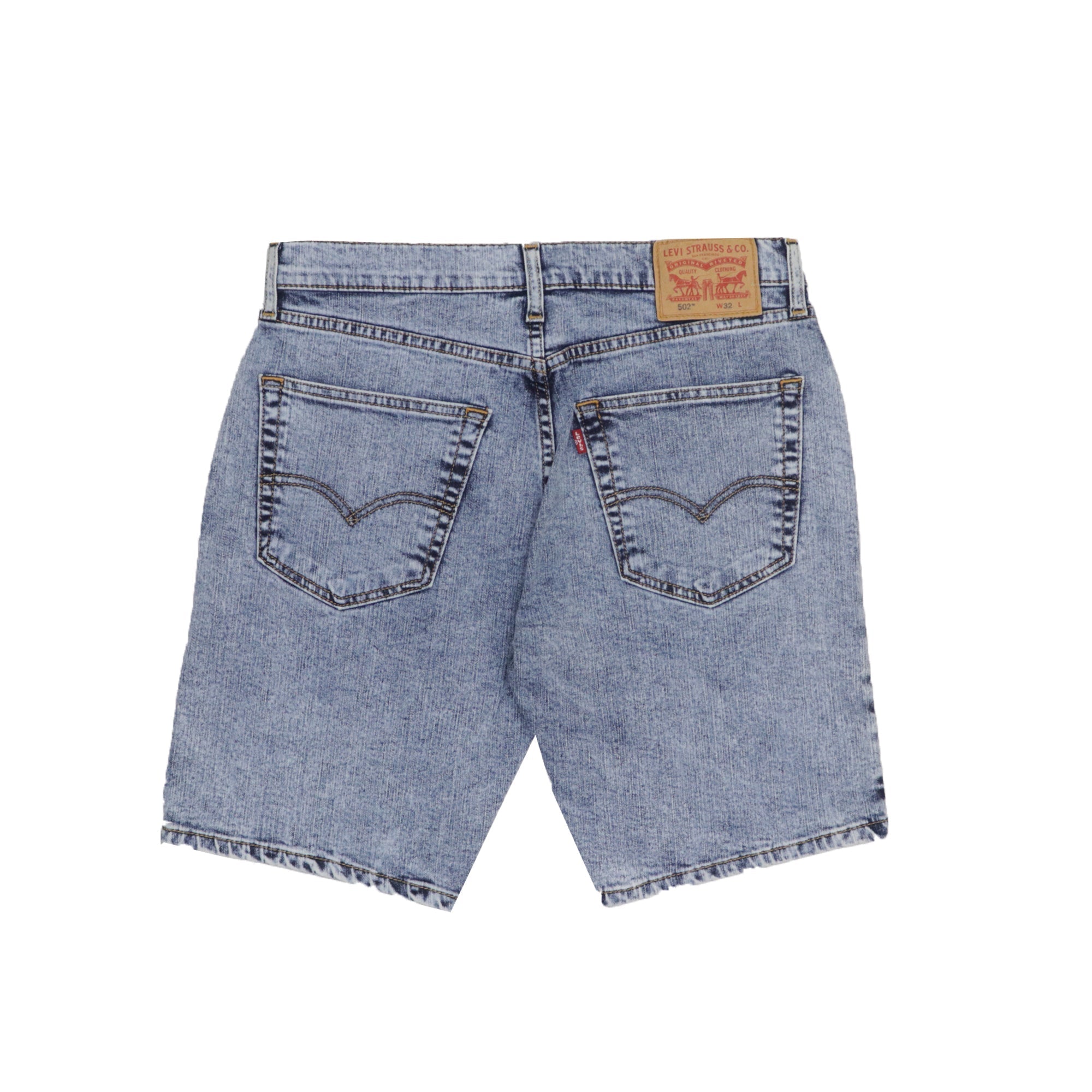 DENIM SHORTS (MEN)  LIGHT HEATHER BLUE