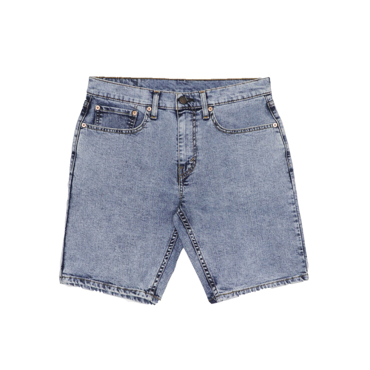 DENIM SHORTS (MEN)  LIGHT HEATHER BLUE