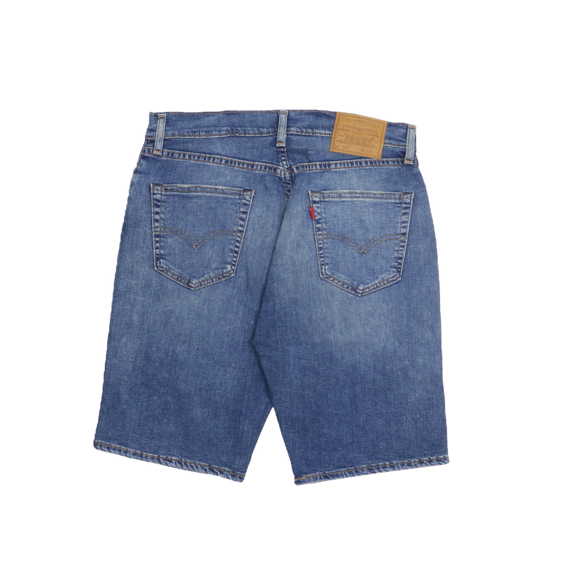 DENIM SHORTS (MEN)  LIGHT SHADED BLUE