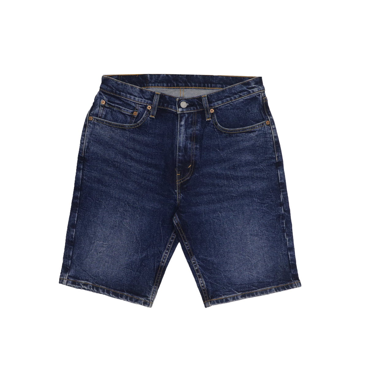 DENIM SHORTS (MEN)  CRISP DENIM BLUE