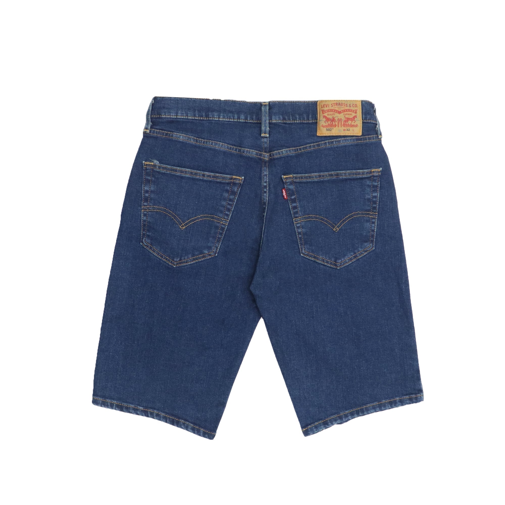 DENIM SHORTS (MEN)  PLAIN BLUE