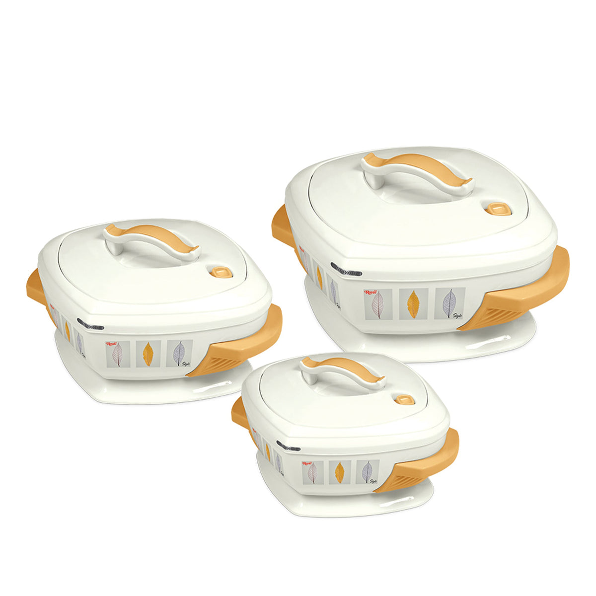 Stylo Hotpot, 3 Piece, Small, Medium, Large