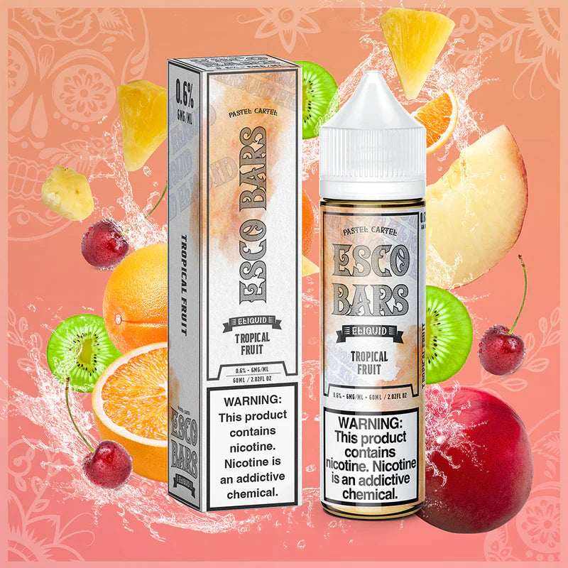 ESCO BARS TROPICAL FRUIT 60ML E-LIQUID 