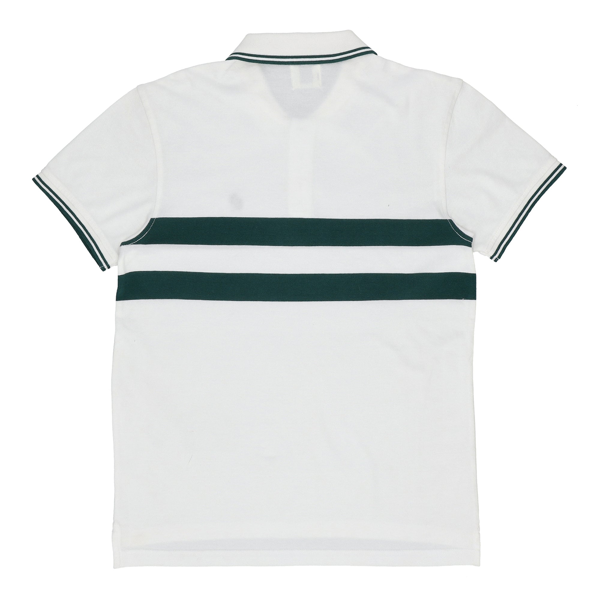 POLO (MEN) - GREEN & WHITE
